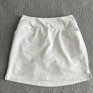 Adidas White Golf Skort
